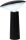 LUCIDE JIVE - wiederaufladbare Tischlampe Innen/Außen - Akku/Batterie - Ø 13,7 cm - LED Dim. - CCT - 1x3W 2800K/6500K - IP44 - Schwarz