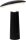 LUCIDE JIVE - wiederaufladbare Tischlampe Innen/Außen - Akku/Batterie - Ø 13,7 cm - LED Dim. - CCT - 1x3W 2800K/6500K - IP44 - Schwarz