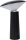 LUCIDE JIVE - wiederaufladbare Tischlampe Innen/Außen - Akku/Batterie - Ø 13,7 cm - LED Dim. - CCT - 1x3W 2800K/6500K - IP44 - Schwarz