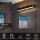 LUCIDE MADELON - Wandleuchte Badezimmer - LED - 1x9W 2700K - IP44 - Schwarz