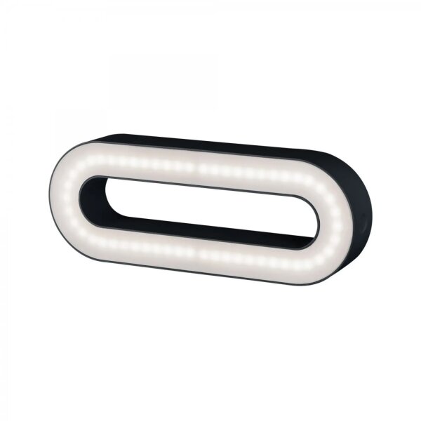 Paulmann Moval 94207 mobile LED-Außenleuchte, dimmbar, IP44, 310 lm, 3000 K, Anthrazit