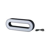 Paulmann Moval 94207 mobile LED-Außenleuchte, dimmbar, IP44, 310 lm, 3000 K, Anthrazit