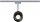 Paulmann URail LED Schienenspot Pane 7,4W 2700K dimmbar Weiß/Chrom matt 400 lm – Art. 95374