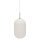 Pendelleuchte Design Deckenlampe Splendid Delight Ø 25cm Glas Weiß Gold  E27