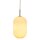 Pendelleuchte Design Deckenlampe Splendid Delight Ø 25cm Glas Weiß Gold  E27