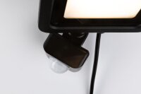 Paulmann Park + Light Bimea LED Außenwandleuchte mit Bewegungsmelder 4,5W 3000K IP65 Schwarz – Art. 94586
