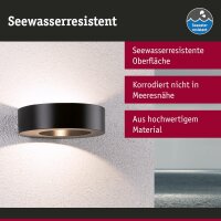 Paulmann Renga LED Außenwandleuchte 5W 3000K IP44 Anthrazit seewasserfest – Art. 94720