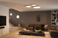 Paulmann Velora LED Panel rund Ø300 mm 13W WhiteSwitch 3000K–4000K–6500K Weiß Deckenleuchte – Art. 79892