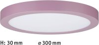 Paulmann Abia LED Panel rund Ø300 mm 22W 2700K Pastell-Violett Deckenleuchte ultraflach – Art. 70989