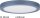 Paulmann LED-Panel Abia rund 300mm 22W 2700K Graublau