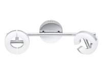 Fischer & Honsel LED-Deckenleuchte Donut 2x5,5W 840lm...