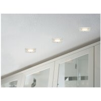 6x 6,5W Einbauleuchten inkl. GU10 LED warmweiss und...