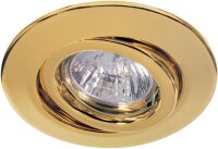 989.13  Paulmann Quality Line Einbauleuchten 1x50W GU10 Gold