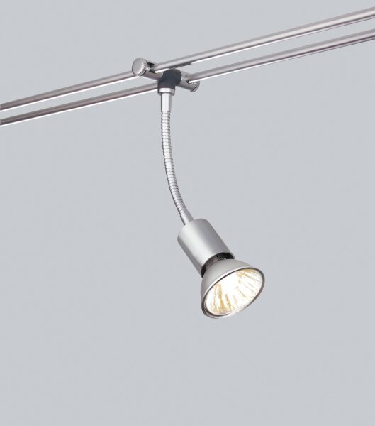 Paulmann Schienensystem Light&Easy Spice Spot Basil 1x35W GU5,3 Chrom matt 12V Metall