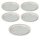 Paulmann Möbel Aufbauleuchte Set LED 5x1,22W 12VA 230/12V 59mm Weiß/Kunststoff