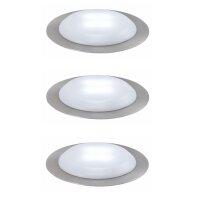 Nice Price Basic Einbauleuchten Set UpDown LED rund...