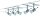 Paulmann Wire System Sheela 105 5x20W GU5,3 Nickel satiniert 230/12V 105VA Metall