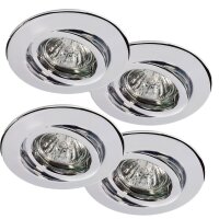 988.31  Paulmann Quality 4X50W 98831 Einbauleuchtenn...