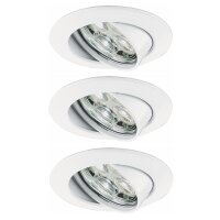 Premium EBL Set Power Flood LED 3x3W 10VA 230V 83mm...