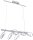 792.60  Paulmann Pineto Pendelleuchte 6x20W Chrom/Glas