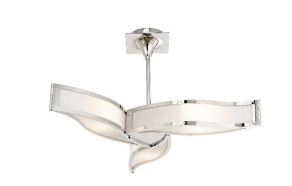 6577-17 Pendelleuchte Paul Neuhaus Vasto Chrom inkl 3x4W LED E27 Gratis