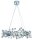 Paulmann Living Sfera Pendell. 20x10W G4 Chrom transparent 230V/12V Metall/Glas