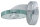 Paulmann WallCeiling Diaz WL max.20W G4 Alu gebürstet 230V/12V Alu/Glas