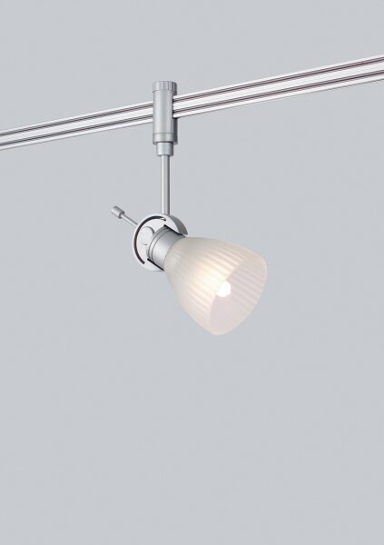 Paulmann Schienensystem Light&Easy Phantom Spot Phara 1x40W G9 Titan/Satin 230V Metall/Kunststoff/Glas