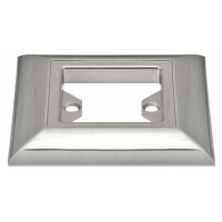 3x  Paulmann Profi Aufbauring rostfrei eckig UpDownlight...