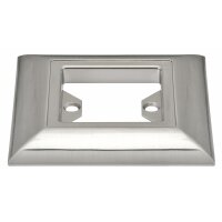 3x  Paulmann Profi Aufbauring rostfrei eckig UpDownlight...