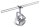 976.24  Paulmann Rail System Light&Easy Spot Mac² LED 1x1W GU5,3 Chrom matt 12V Me