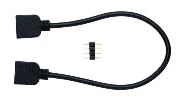 Paulmann Function FixLED RGB Flex-Connector 10cm  Schwarz-Kunststoff