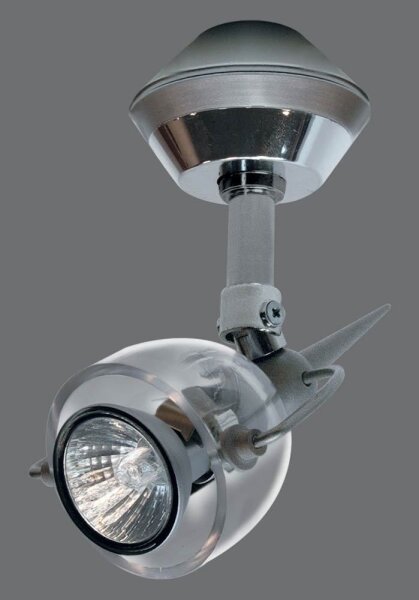 990.26  Paulmann WIEN titan/Glas klar Spot 1x35 Watt GU 5,3 12V