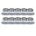 Paulmann Star Einbauleuchten Set LED Saturn 10x0,16W 12VA 35mm Satin Metall/Kunststoff