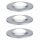 Paulmann 3er Set  Wand / Boden Einbauleuchten Set UpDownlight LED 3x3W 70mm inkl. Trafo