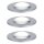 Paulmann 3er Set  Wand / Boden Einbauleuchten Set UpDownlight LED 3x3W 70mm inkl. Trafo
