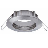 Paulmann Premium Einbauleuchten max. 50W 12V GU5,3 51mm Eisen gebürstet/Alu Zink