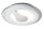 Paulmann Premium Einbauleuchten Set Side LED 1x6,5W 230V/350mA 121mm Chrom matt/Alu