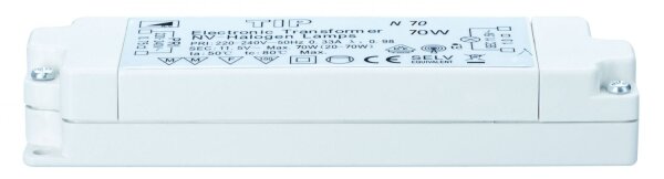 TIP VDE Elektroniktrafo 20-70W 230/12V 70VA Weiß