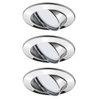 92002 Premium EBL Set ESL schwenkbar 3x11W 230V GU10 51mm...