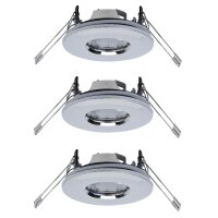 Paulmann 2easy Premium Einbauleuchten 3er Spot-Set starr...
