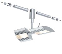 Paulmann Seil- und Schienenspot CombiSystems Linear 2x6W Chrom matt 230/12V Metall