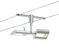 Paulmann Seil- und Schienenspot CombiSystems Linear 2x6W Chrom matt 230/12V Metall