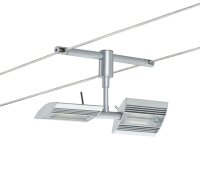 Paulmann Seil- und Schienenspot CombiSystems Linear 2x6W Chrom matt 230/12V Metall