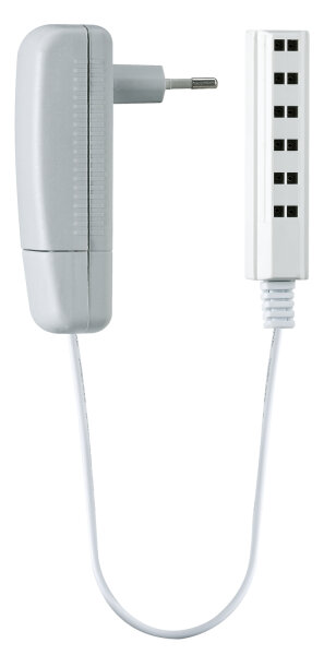 Paulmann LED Power Supply Plug 6W 230/12V DC Grau
