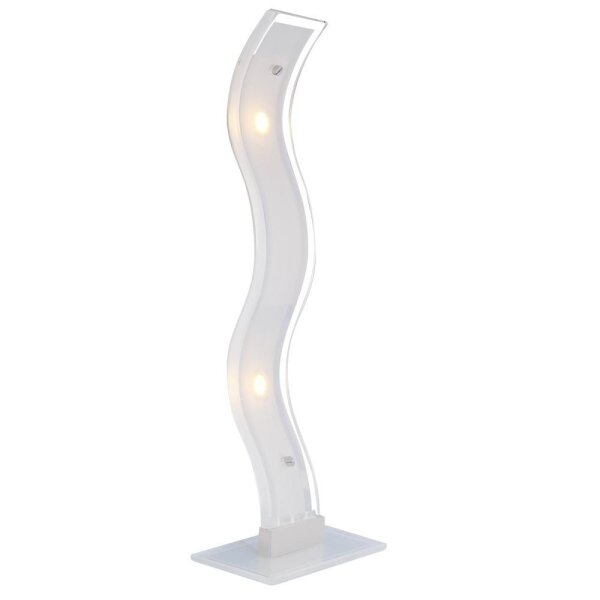 Wofi Geneve Tischleuchen LED 8684.02.01.0000 Glas/chrom