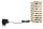 Nice Price Nice Price LED Stripe Set 3m Kaltweiß 7,2W 230/12VDC Kupfer Metall