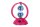 TIP Party LED Double Ball Tischleuchte 1,5W Pink