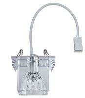 Paulmann Quality Einbauleuchten Glassy Cube max. 20W 12V G4 83x83mm Klar/Chrom Glas/Metall