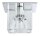 Paulmann Quality Einbauleuchten Set Glassy Cube 3x10W 60VA 230/12V G4 83/83mm Klar/Chrom Glas/Metall